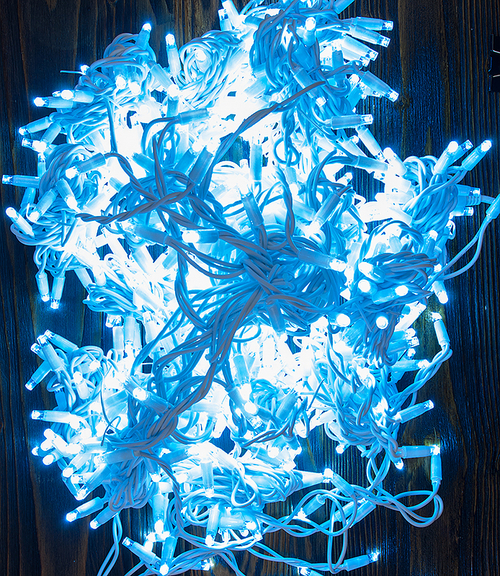 Гирлянда  новогодняя уличная Занавес GLFG-600-300-200-IP65-CR-6  600 диодов 2x3 м