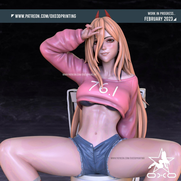 Пауэр Повер Человек-бензопила Фигурка