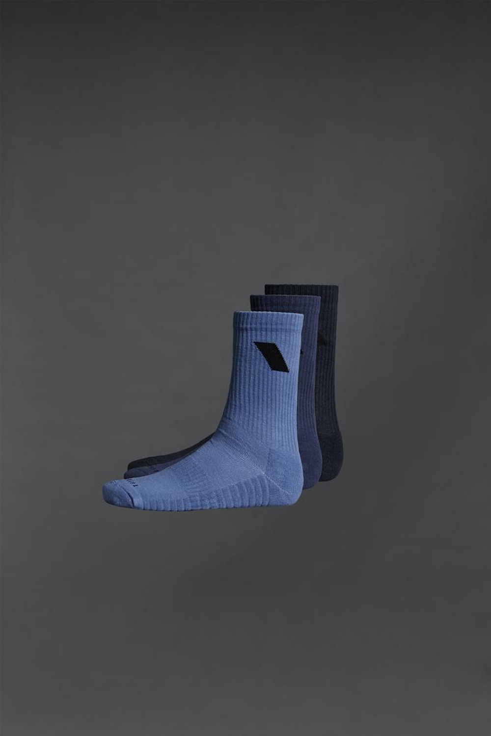 ZARA УПАКОВКА ИЗ 3 ТРЕНИРОВОЧНЫХ НОСКОВ, СИНИЙ