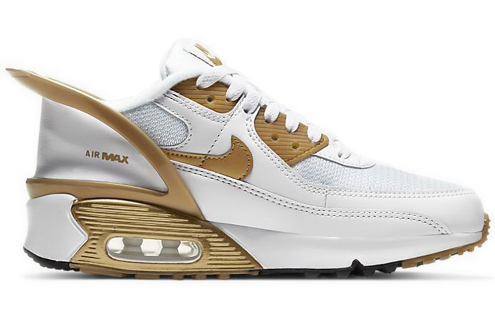 Кроссовки Nike Air Max 90 Flyease GS (Подростковая размерная сетка)
