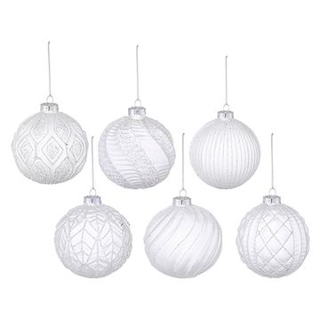 Набор ёлочных украшений freezy magic из коллекции new year essential, 6 шт.