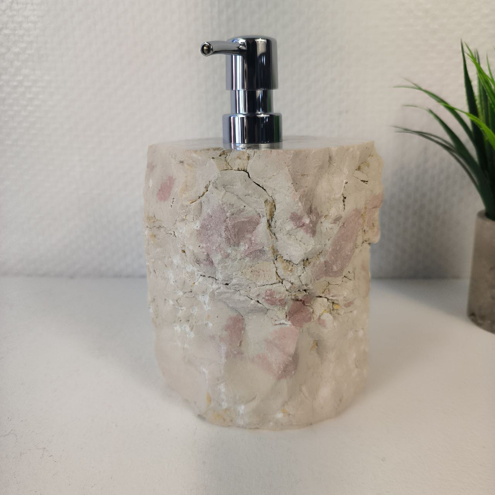 Дозатор для мыла из мрамора Cream Erozy DM-65307 (15см*12см) 0893