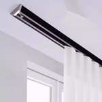 Алюминиевый карниз для штор, потолочный, однорядный / двухрядный