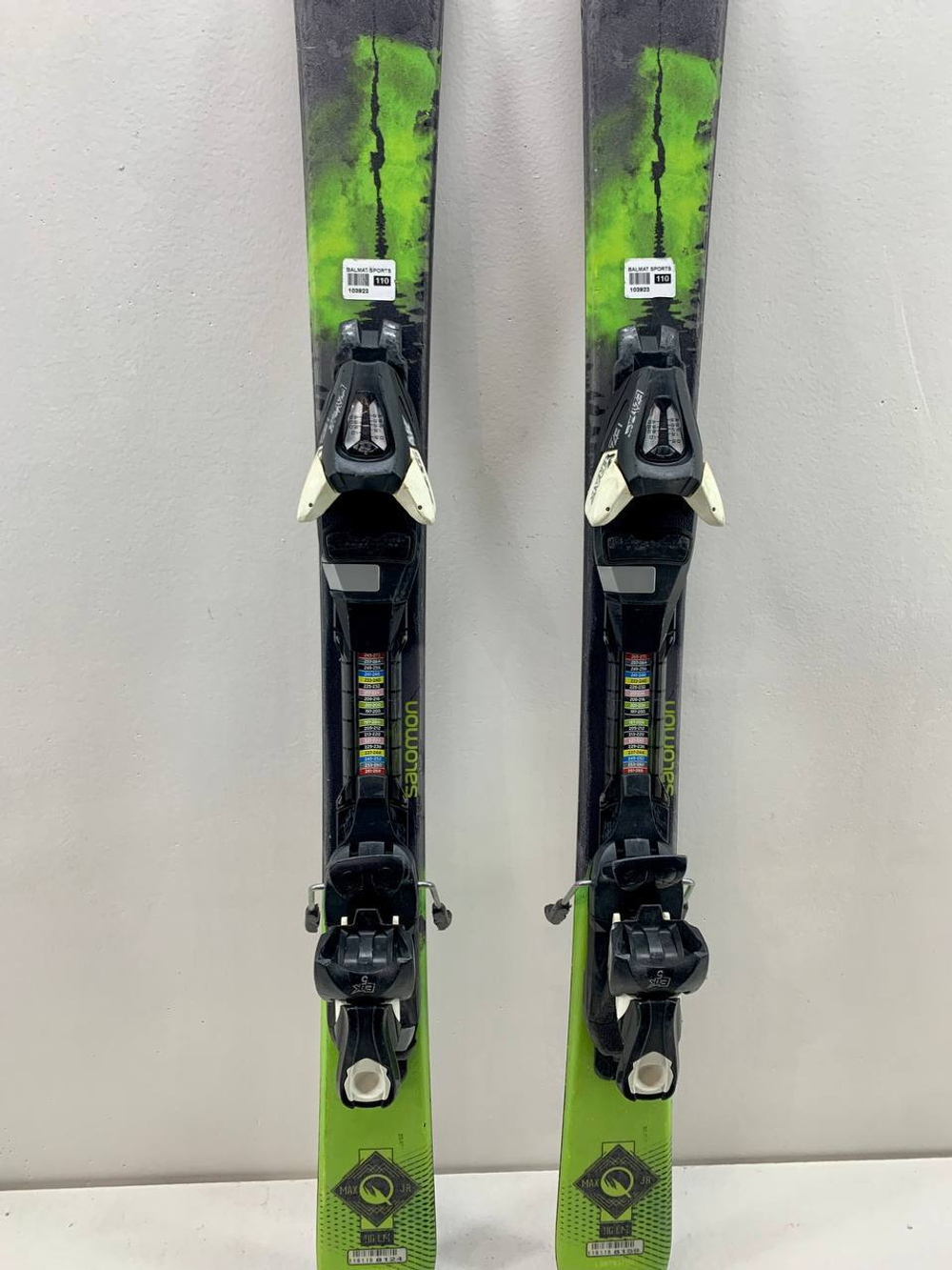 Детские горные лыжи Salomon Max Q JR 110