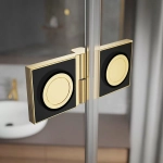 Душевая дверь Radaway Essenza Pro Gold DWJ 120 стекло прозрачное/профиль золото