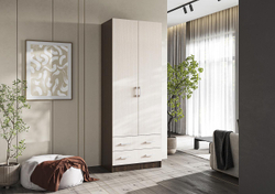 Гармония ШК 603 Шкаф 2х-дверный Венге / Дуб белфорт