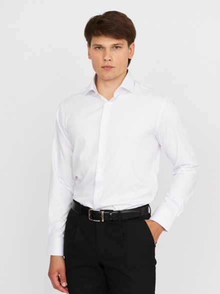 Сорочка GROSTYLE TRENDY Comfort Bamboo Slim fit "Белый"