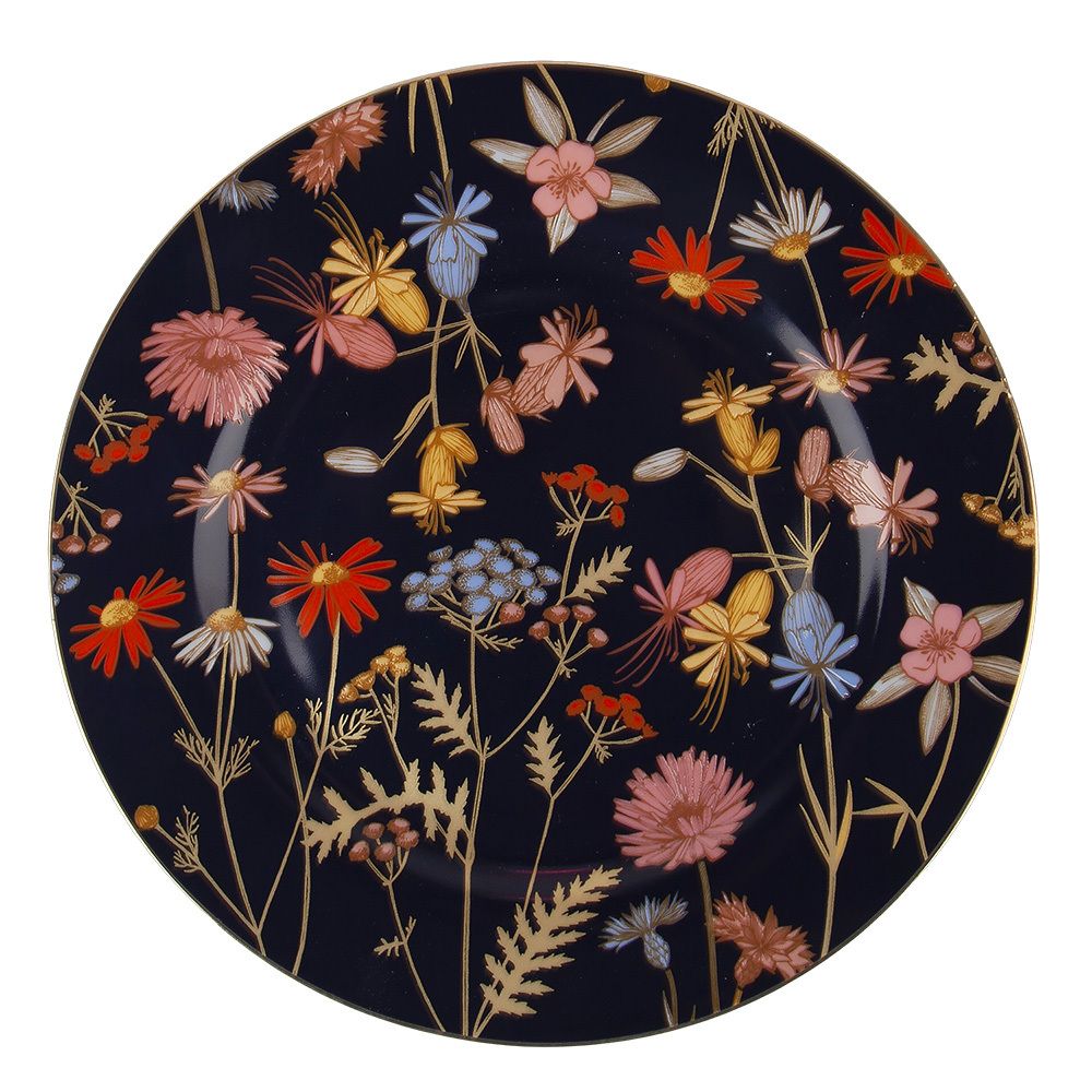 Тарелка "Grace" d=19см (min6) (фарфор) (транспортная упаковка)