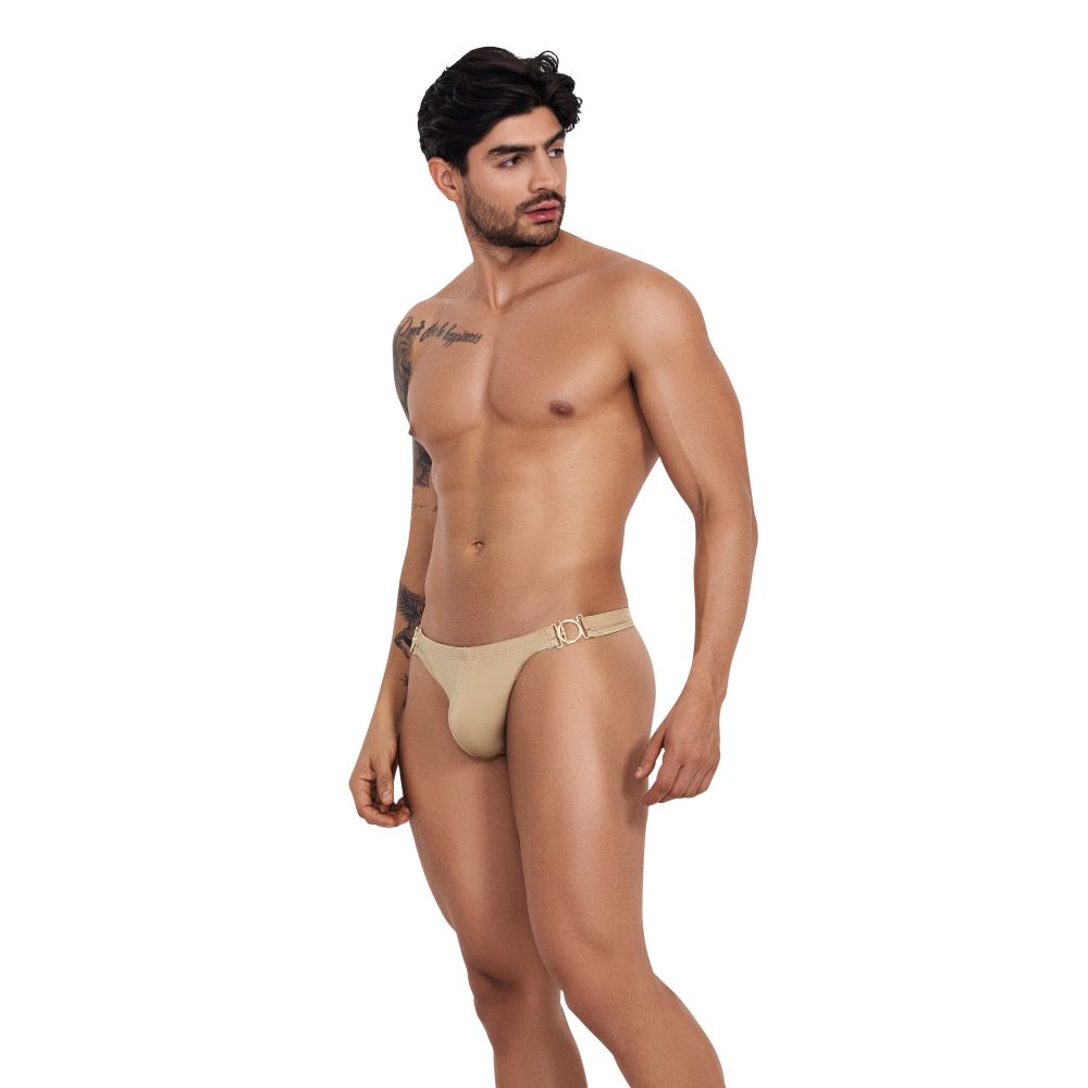 Мужские трусы тонги золотистые Clever EROS LATIN THONG 124002