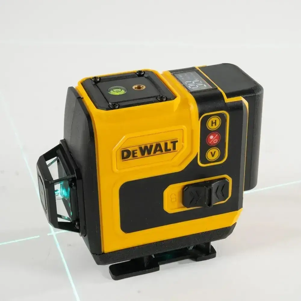 Dewalt, лазерный уровень, Dewalt 360, зеленый луч,12 линий