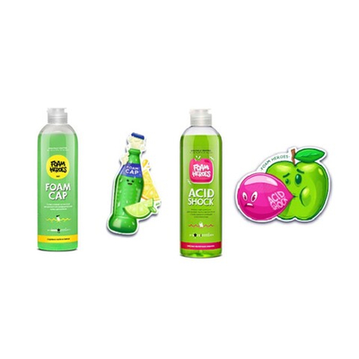 Набор для двухфазной мойки Foam Cap Sprite + Acid Shock