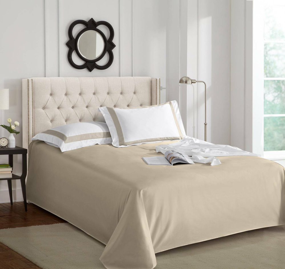 Простыня 180х240 Sharmes песочный