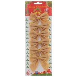 GAEM Набор из 6шт Изделие декоративное "Бант", L12 W2 H29 см, 5в.