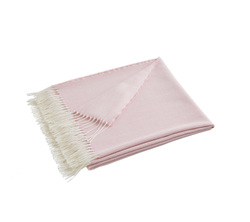 Плед Plume Blanc des Vosges 130x170 Розовый