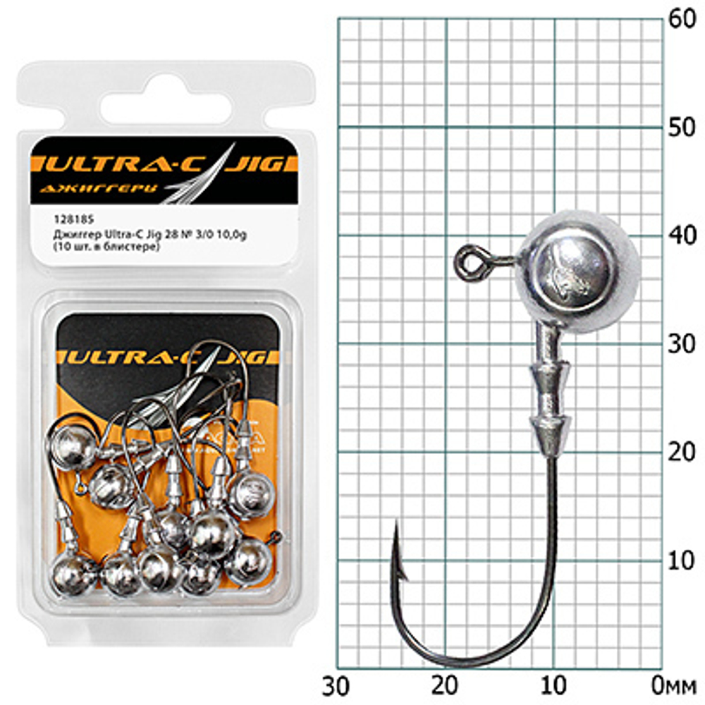 Джиггер для рыбалки Aqua Ultra-C Jig 28