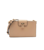 кожаная сумка-мессенджер Michael Kors - коричневый(32S3GR0C1L)