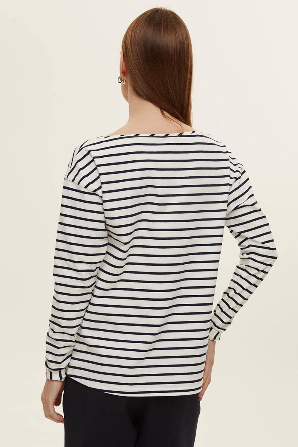 Тельняшка ЛОДОЧКА синяя полоска