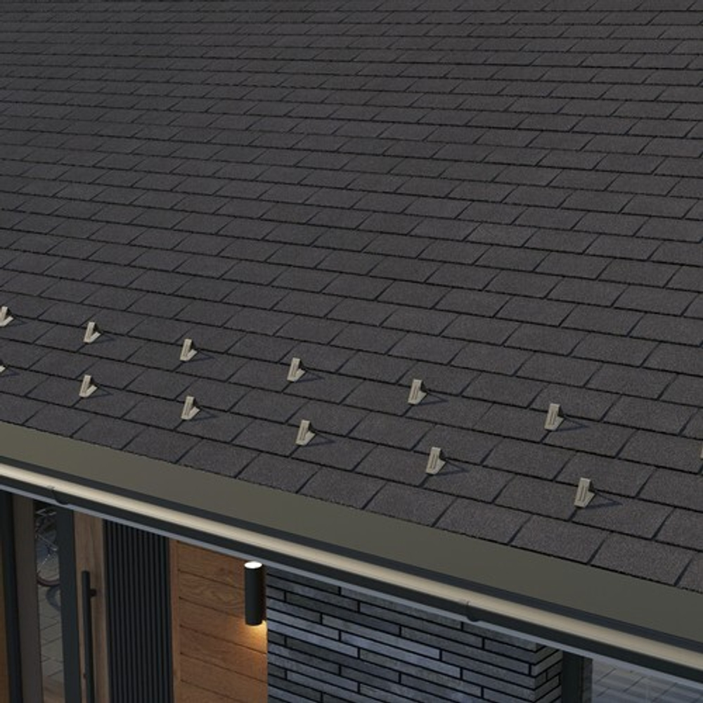 Черепица битумная гибкая Tegola BUSINESS UNICA TOSCANA Topazio fumé 061