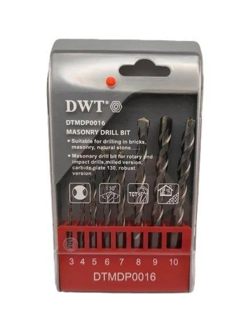 Набор сверл по бетону 8 шт. DWT DTMDP0016