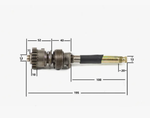 Вал кикстартера в сборе 154FMI 125см3 X-tech