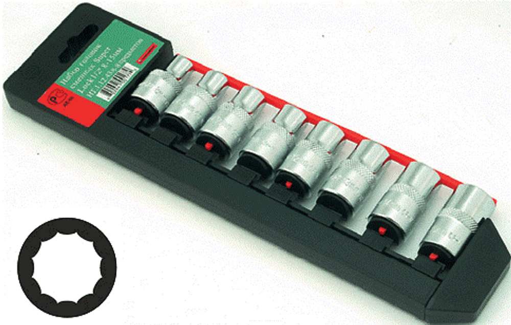 Набор торцевых головок СТАНКОИМПОРТ, НГ.2.12.42.8