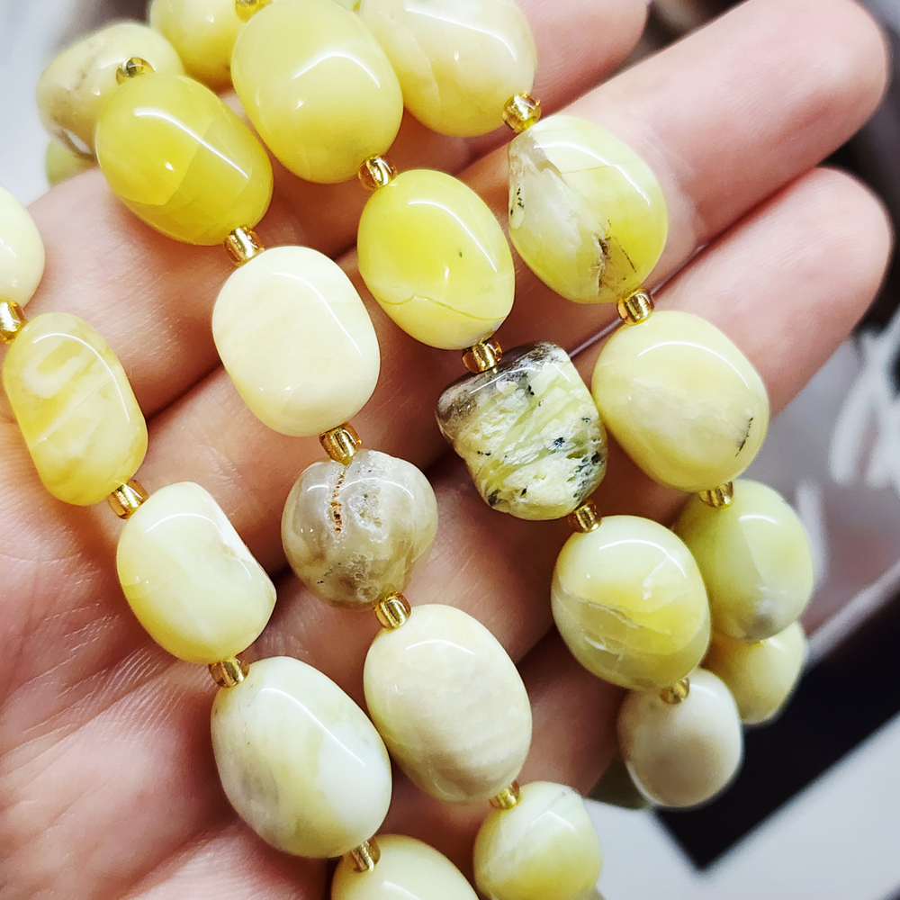 Опал, крупная галтовка, 10-15 мм, камни овалы бочонки, штучно