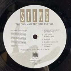 Винтажная виниловая пластинка LP Sting The Dream Of The Blue Turtles (Japan 1985) (Obi) Russians