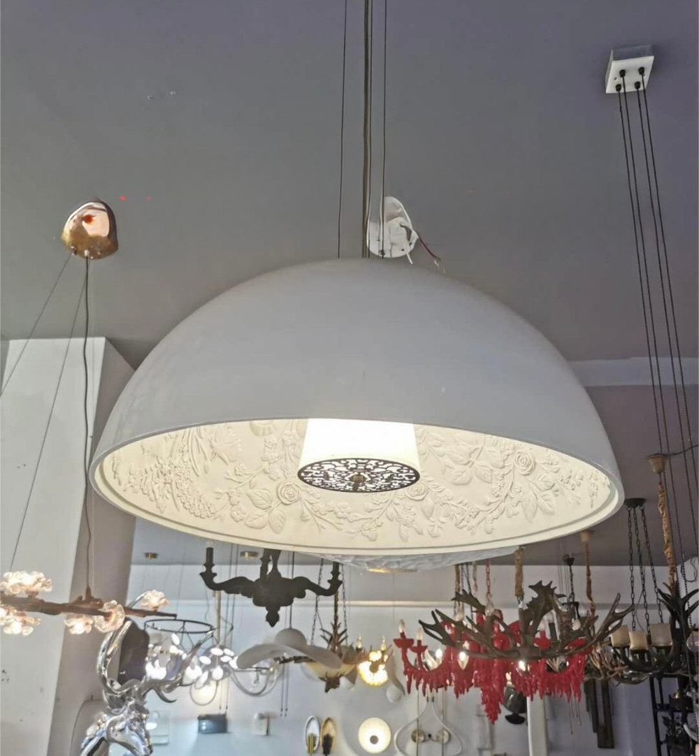 Pendant design lamp Skygarden by Flos (white)