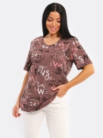 Футболка женская большие размеры