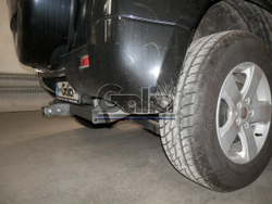 Фаркоп оцинкованный Galia S114A для Suzuki Grand Vitara 3 дверная 2005-2016(паспорт и сертификат в комплекте)(без электрики)