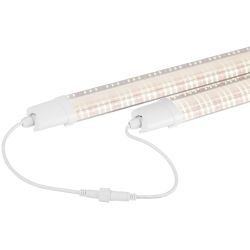 Светильник для растений, фитолампа светодиодная линейная ЭРА FITO-24W-Ra90-N полного спектра 24 Вт