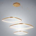 749223 Люстра SATURNO LED 70W 3150LM ЗОЛОТО 3000K IP20