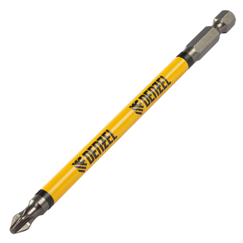 DENZEL Набор бит PH2 х 127мм сталь S2 цилиндр 5шт/упак Е6,3