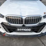 Карбоновая губа SOOQOO переднего бампера для BMW 5 серии G60 2023+ БМВ
