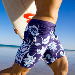 Мужские плавательные шорты темно-синие Aussiebum Surf Shorts Dangar
