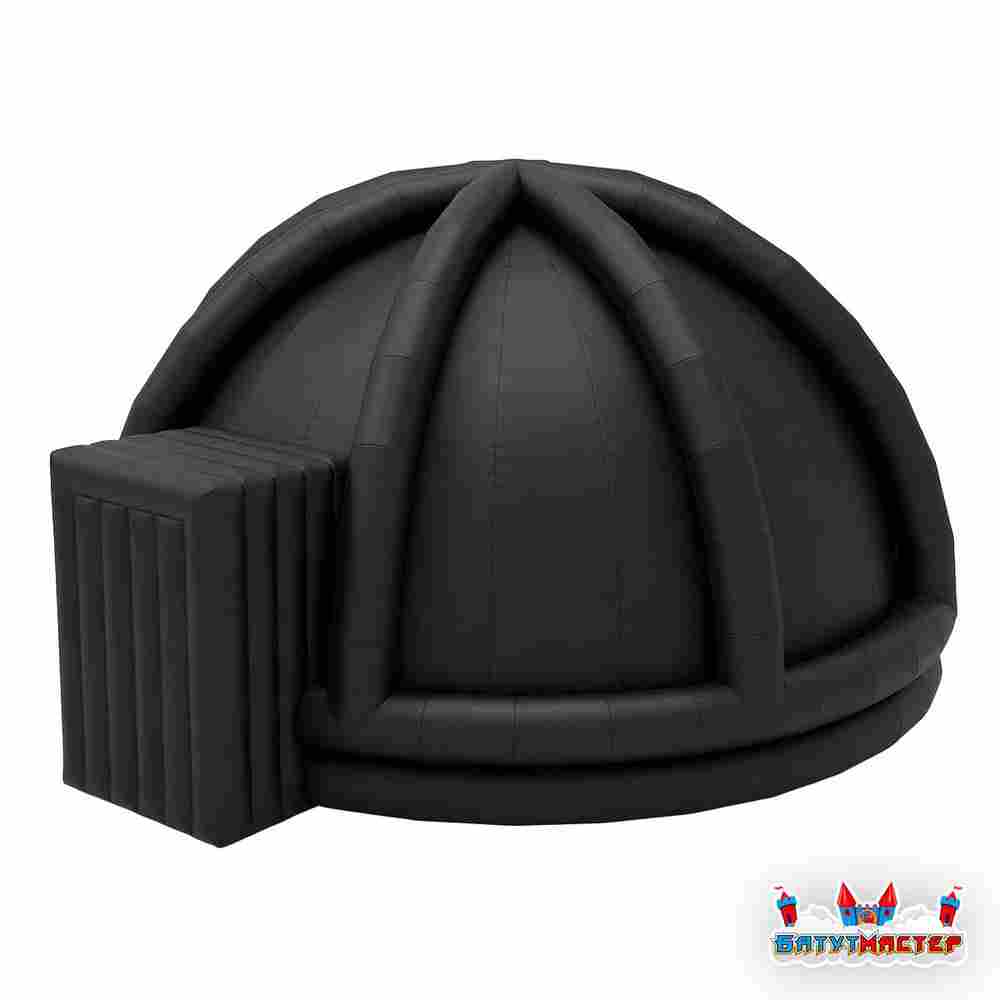 Надувной купол «Тёмная Сфера», 6×5×3,2 м