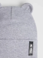 Шапка со снудом для мальчика демисезонная