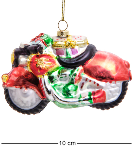НФ-217 Фигурка «Мотоцикл с подарками» ёлочное украшение