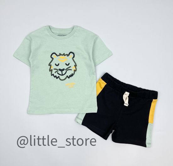 Комплект "Natural life" с оливковой футболкой