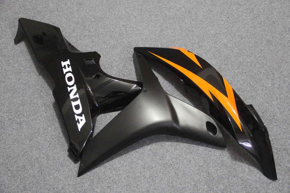 Комплект пластика для мотоцикла Honda CBR 600 RR 07-08 Оранжево-Черный