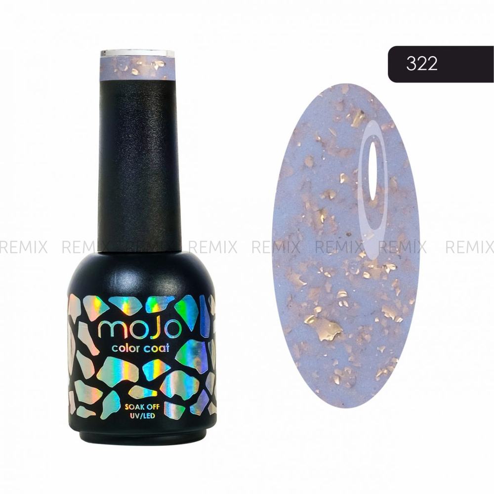 MOJO Гель-лак FLORA M322, Bluebel (8 мл)