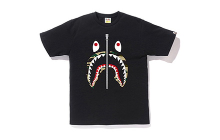 Футболка A BATHING APE 1ST CAMO SHARK TEE T, 1E80-110-012