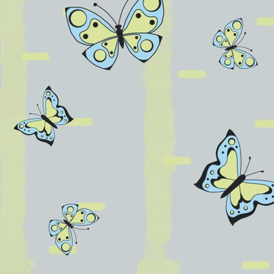 бабочки и полоски