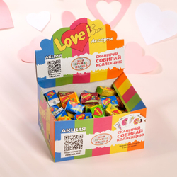 Жевательная резинка Love is «Микс», 4.2 г