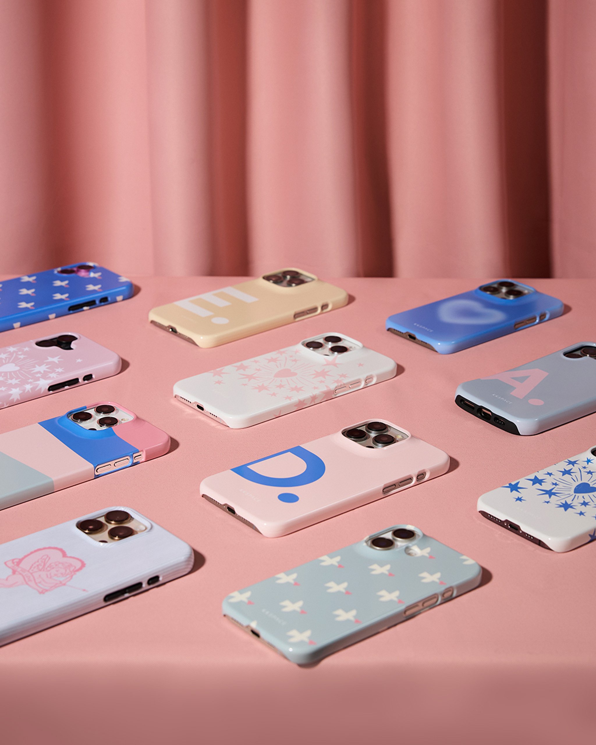 Чехол LOVE CARRIER (розовый) для iPhone