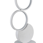 Настольный светодиодный светильник 16Вт, 1280лм, 4500K, Ra>80, металл/силикон, белый