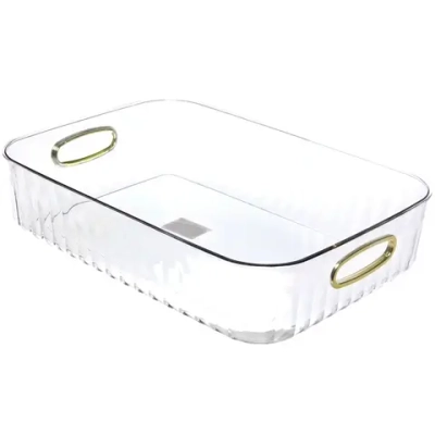 Контейнер для хранения «ЛАМИНГТОН», цвет прозрачный, 35*25*8см