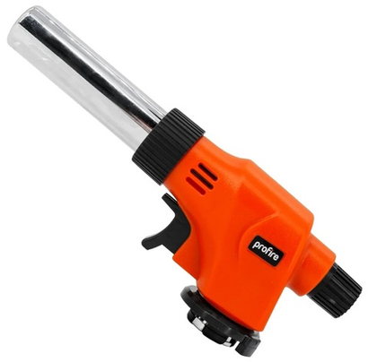 Газовая горелка с пьезоподжигом PROFIRE PF-340A (цанговая)