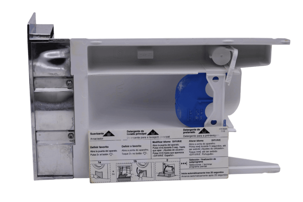 Кювета дозатора 5142011 стиральной машины V-Zug в сборе с крышкой