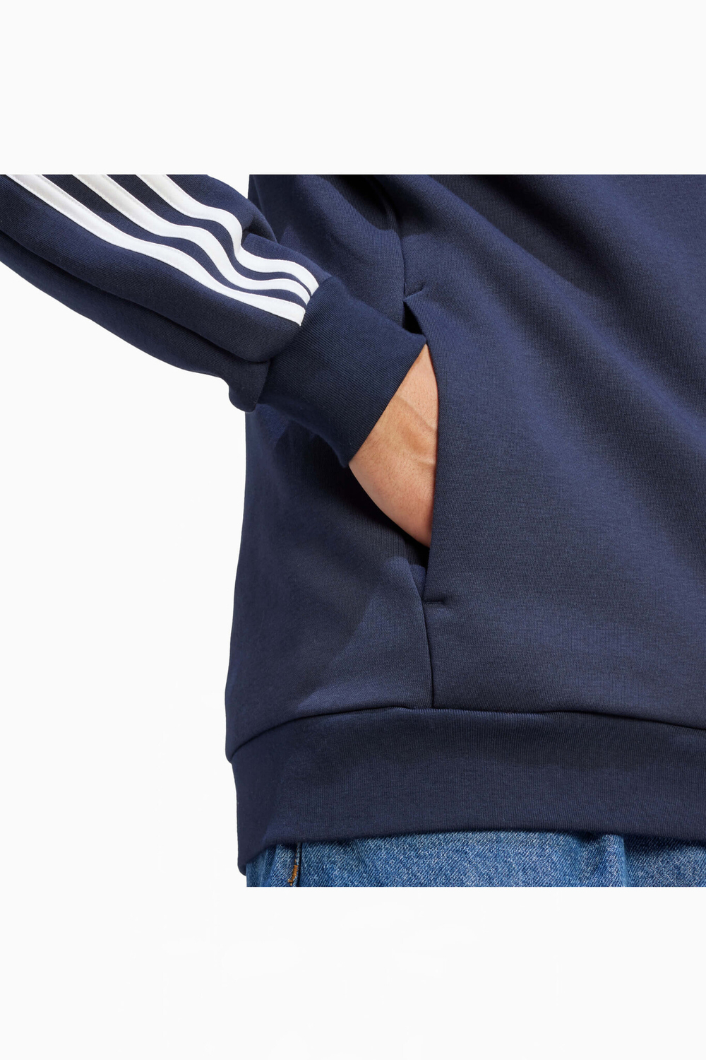 Кофта adidas Essentials Fleece 3S FZ